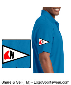 Mens performance polo shirt Design Zoom